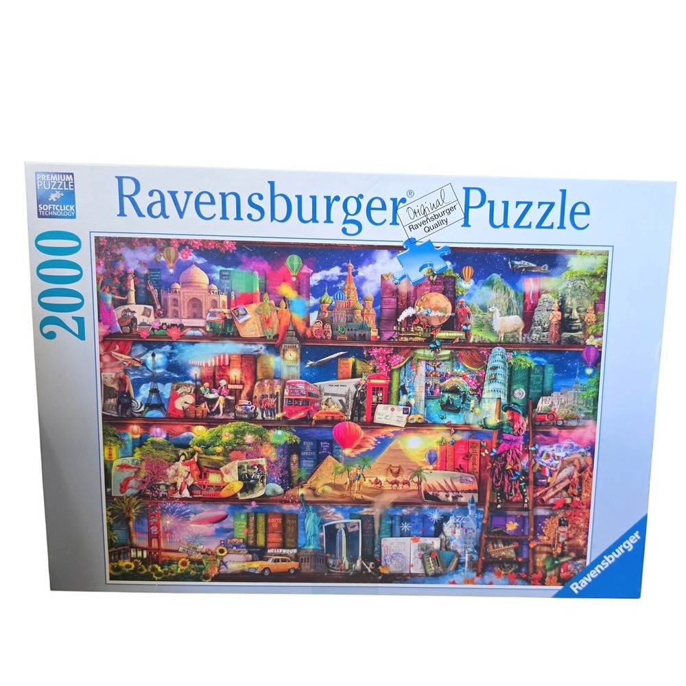 Ravensburger 2000 Piece Puzzle Bizarre Bookshop 2 Aimee Stewart 166855